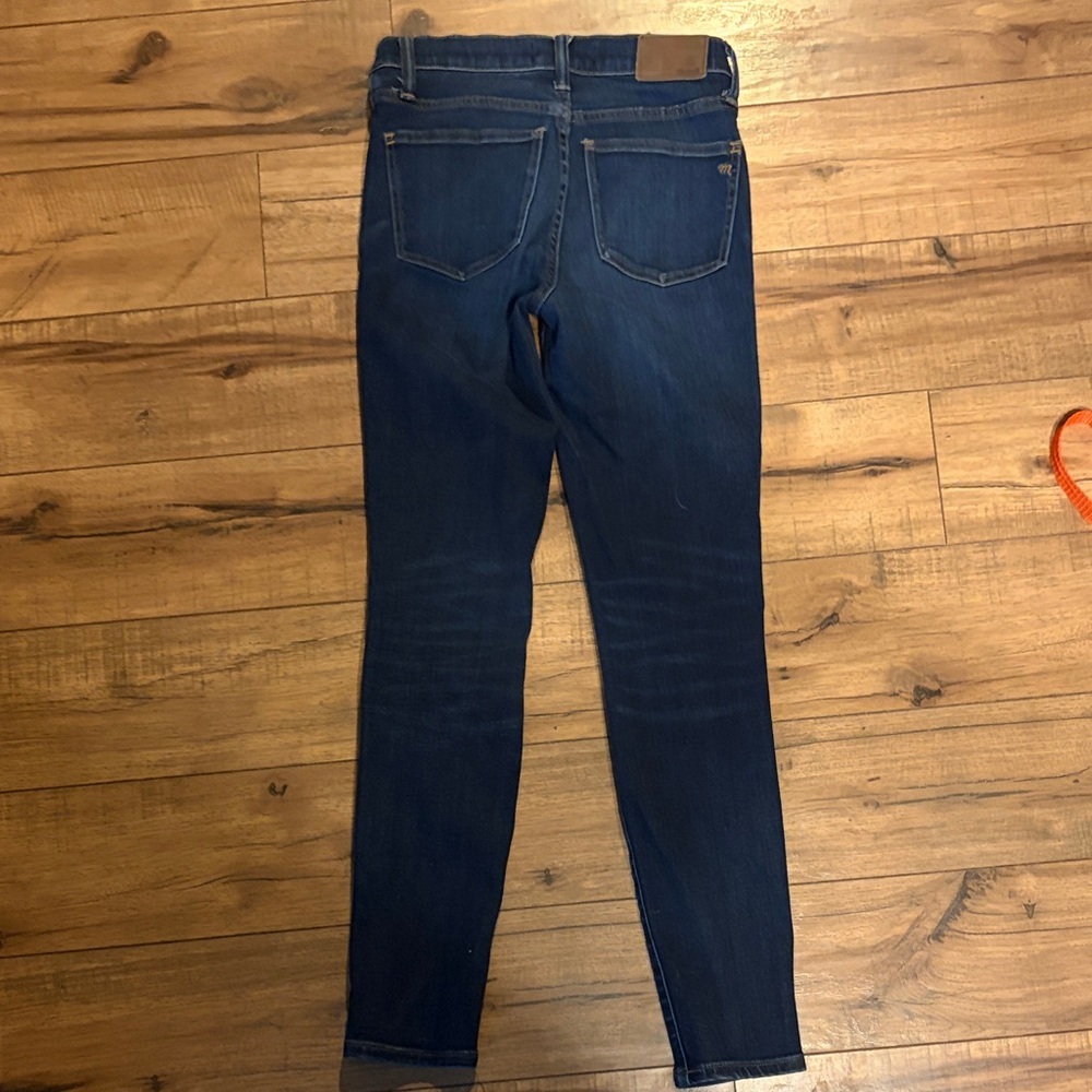 Madewell Women's Deep Indigo Skinny Jeans - Picture 4 of 4